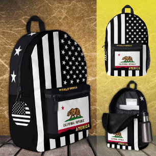 Bolsa de bandera de California personalizada, band