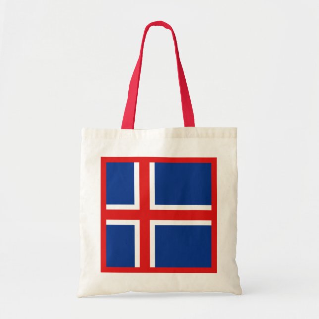 Bolsa de bandera de Islandia (Frente)