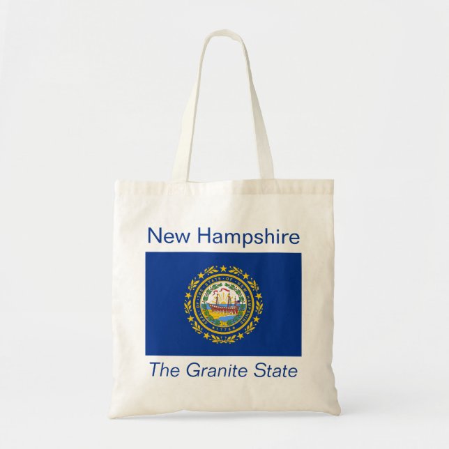Bolsa de bandera de Nuevo Hampshire (Frente)