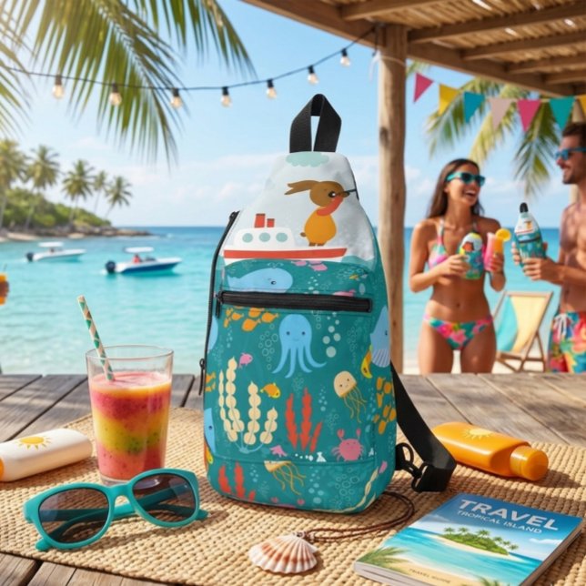 Bolsa de bandolera de Seaworld (Subido por el creador)
