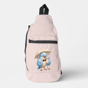 Bolsa de bandolera Padre Pájaro