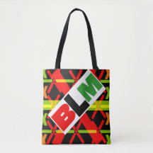 Bolsa de baño con tema BLM