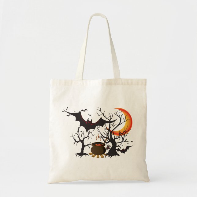 Bolsa de Bat Moon y Cauldron (Frente)