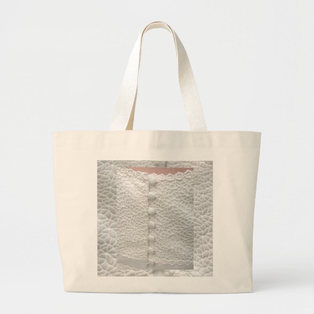 Bolsa de bata de Boda blanco - Personalizable (Frente)