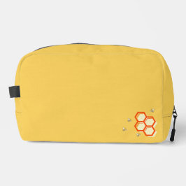 Bolsa de Bee-uty de Honeycomb amarillo retro | Tex