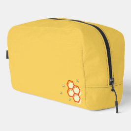 Bolsa de Bee-uty de Honeycomb amarillo retro | Tex