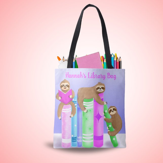 Bolsa de biblioteca de lectura personalizada de Sl (Subido por el creador)