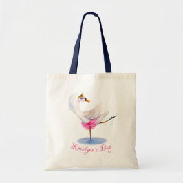 Bolsa de biblioteca de nombres de arte de cisne bl