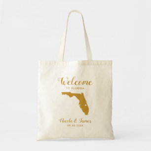Bolsa de bienvenida Boda de Florida para los huésp