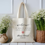 Bolsa de bienvenida boda para el Hotel Destination<br><div class="desc">Rellene esta preciosa bolsa con sus dulces favoritos para dar la bienvenida a su boda.</div>