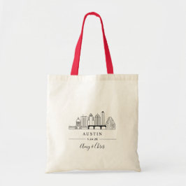 Bolsa de bienvenida de AUSTIN City Boda