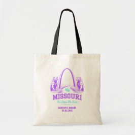 Bolsa de bienvenida de Boda de Misuri, amor estata