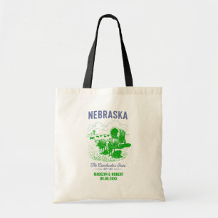 Bolsa de bienvenida de Boda de Nebraska, amor esta