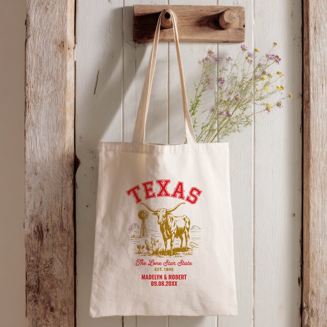 Bolsa de Bienvenida de Boda de Texas, amor por el  (Subido por el creador)