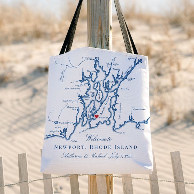 Bolsa de bienvenida de boda Newport Rhode Island (Subido por el creador)