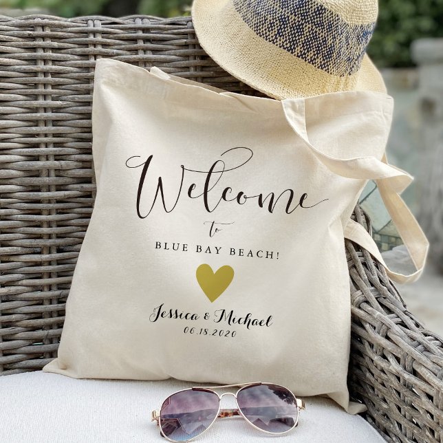 Bolsa de bienvenida de boda para invitado de desti (Subido por el creador)