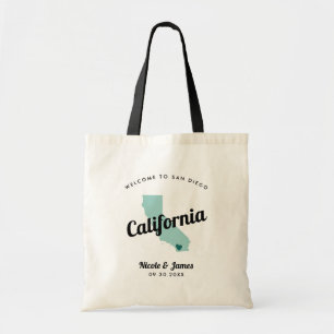 Bolsa de bienvenida de cualquier Boda de Californi