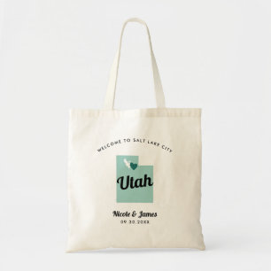 Bolsa de bienvenida de cualquier Boda de mapa de U