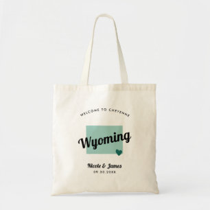 Bolsa de bienvenida de cualquier Boda de mapa de W