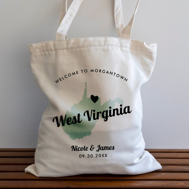 Bolsa de bienvenida de cualquier Boda de mapas de  (Subido por el creador)