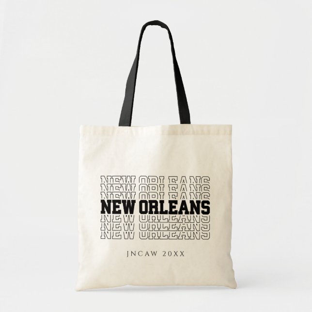 Bolsa de bienvenida de la conferencia Programa de  (Frente)