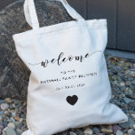 Bolsa de bienvenida de la Reunión Familiar, texto<br><div class="desc">Rellene esta preciosa bolsa con los dulces favoritos para recibir a los huéspedes en su reunión familiar.</div>