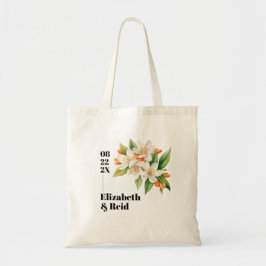Bolsa de bienvenida para boda de Flor de Naranjo