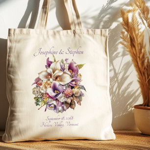 Bolsa de Bienvenida para Boda de Lirios de Calla