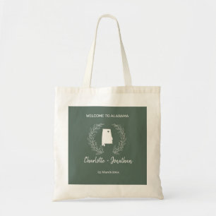 Bolsa de bienvenida para boda en destino Alabama