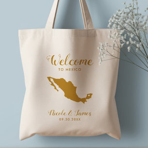 Bolsa de bienvenida para boda en destino México,