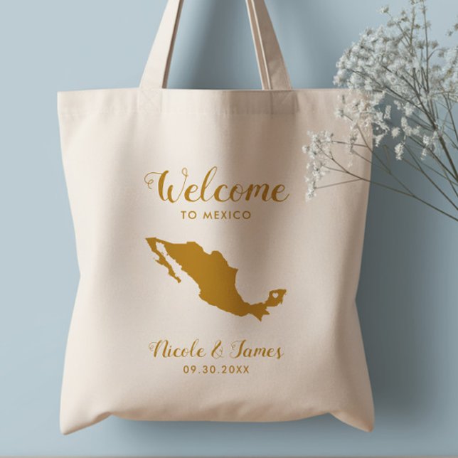 Bolsa de bienvenida para boda en destino México,  (Subido por el creador)