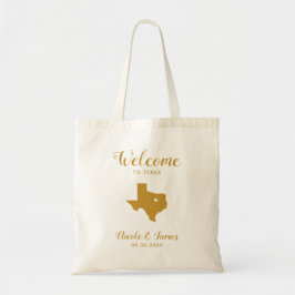 Bolsa de Bienvenida para Bodas de Texas para huésp