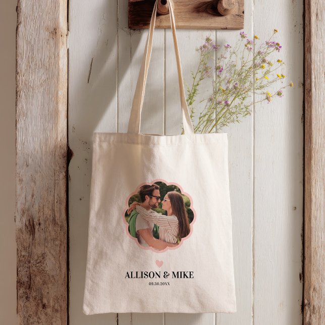 Bolsa de bienvenida para invitados de boda con fot (Subido por el creador)