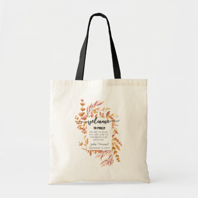 Bolsa de bienvenida para los huéspedes Hotel Fall  (Frente)