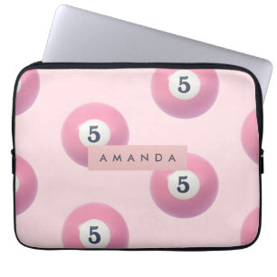 Bolsa de Billiard Pastel Pink Número 5 Personaliza