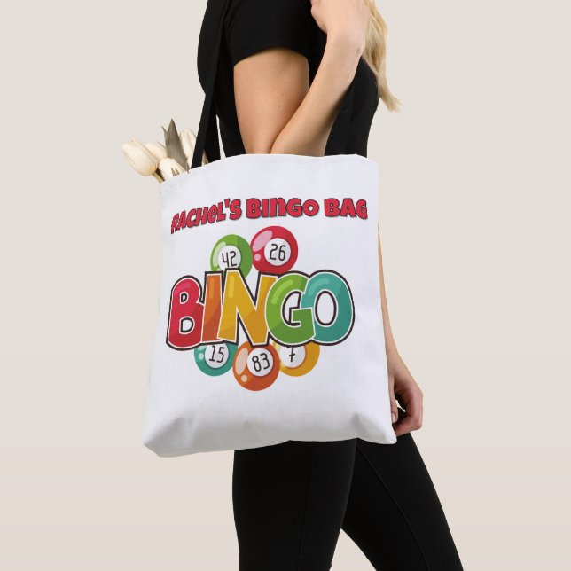 Bolsa de Bingo Tote, Bolsa de Bingo Personalizado (Detalle)