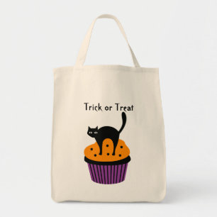 Bolsa de bizcocho de gato de Halloween