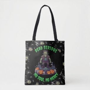 Bolsa de 🖤 Black Frankenstein Halloween Tote