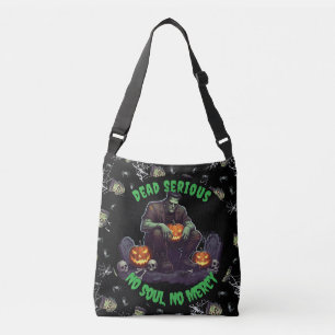 Bolsa de 🖤 Black Frankenstein Halloween Tote