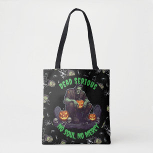 Bolsa de 🖤 Black Frankenstein Halloween Tote