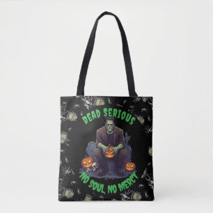 Bolsa de 🖤 Black Frankenstein Halloween Tote