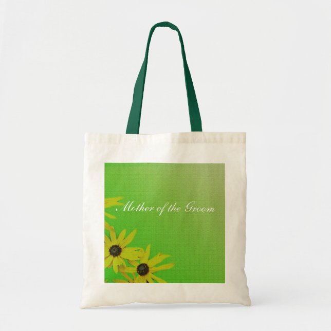 bolsa de boda de flores de margarita amarilla (Frente)