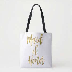 Bolsa de Boda de oro de doncella de honor