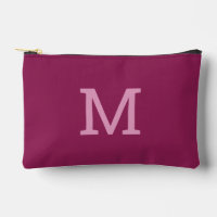 Bolsa de bolsita estética inicial de frambuesa ros
