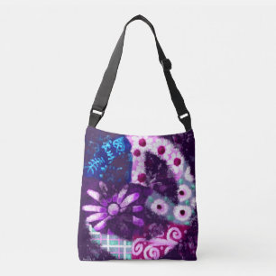 Bolsa de bolso de cuerpo cruzado - Resumen de arte