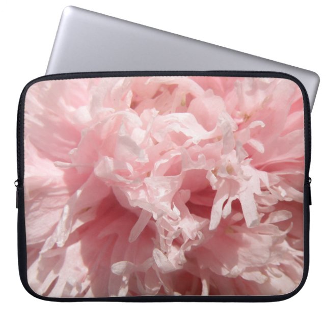 Bolsa de bonito para portátil rosa pálido (Frente)
