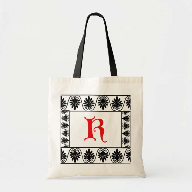 Bolsa de borde K de letra (Frente)