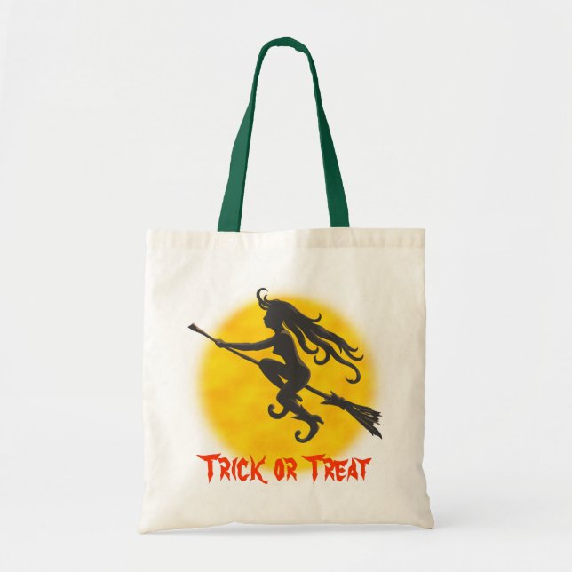 Bolsa de Brujas de Halloween Full Moon (Frente)