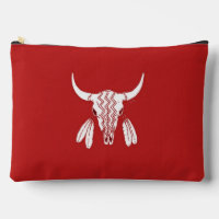 Bolsa de búfalo de baile fantasma roja