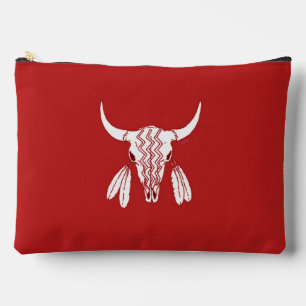 Bolsa de búfalo de baile fantasma roja